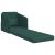 Pat canapea Verde închis 65 x 80 x 83 cm țesătură GartenMobel Dekor