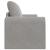 Pat canapea Gri deschis 148 x 71 x 83 cm Catifea GartenMobel Dekor