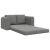 Pat canapea Gri închis 148 x 71 x 83 cm Catifea GartenMobel Dekor