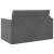 Pat canapea Gri închis 124 x 71 x 78 cm Catifea GartenMobel Dekor