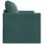 Pat canapea Verde închis 124 x 71 x 78 cm Catifea GartenMobel Dekor