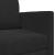 Pat canapea Negru 124 x 71 x 78 cm Catifea GartenMobel Dekor