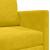 Pat canapea Galben floarea-soarelui 124 x 71 x 78 cm Catifea GartenMobel Dekor