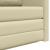 Pat canapea Crem 124 x 71 x 78 cm Piele artificiala GartenMobel Dekor