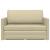 Pat canapea Crem 124 x 71 x 78 cm Piele artificiala GartenMobel Dekor