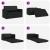 Pat canapea Negru 124 x 71 x 78 cm Piele artificiala GartenMobel Dekor