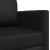 Pat canapea Negru 124 x 71 x 78 cm Piele artificiala GartenMobel Dekor
