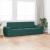 Pat canapea Verde închis 245 x 78 x 77 cm țesătură GartenMobel Dekor