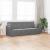 Canapea extensibilă de podea Gri închis 213 x 70 x 77 cm GartenMobel Dekor