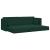 Canapea extensibilă de podea Verde închis 213 x 70 x 77 cm GartenMobel Dekor