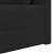Canapea extensibilă de podea Negru 213 x 70 x 77 cm Catifea GartenMobel Dekor