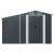 Magazie Sopron de Gradina, 277x93x179 cm, Gri Antracit, Metal Galvanizat