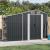 Magazie Sopron de Gradina, 277x93x179 cm, Gri Antracit, Metal Galvanizat