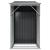Magazie Sopron de Gradina, 277x93x179 cm, Gri Antracit, Metal Galvanizat