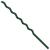 Sprijin pentru plante 20 pcs Verde 150 x 0,6 x 0,6 cm Oțel GartenMobel Dekor