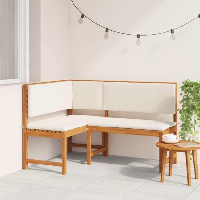 Scaun pentru Grădină Maro 140 x 100 x 91cm Lemn masiv de acacia GartenMobel Dekor