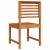 Scaun pentru Grădină 2 pcs Maro 50 x 50 x 91cm GartenMobel Dekor