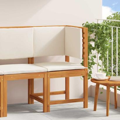 Scaun pentru Grădină Maro 50 x 50 x 91cm Lemn masiv de acacia GartenMobel Dekor