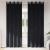 Perdele opace 2 pcs Negru 140 x 260 cm Catifea GartenMobel Dekor
