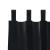 Perdele opace 2 pcs Negru 140 x 175 cm Catifea GartenMobel Dekor