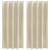 Perdele opace 2 pcs Crem 140 x 175 cm Catifea GartenMobel Dekor