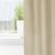 Perdele opace 2 pcs Crem 140 x 225 cm Catifea GartenMobel Dekor