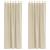 Perdele opace 2 pcs Crem 140 x 260 cm Catifea GartenMobel Dekor