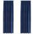 Perdele opace 2 pcs Albastru închis 140 x 245 cm Catifea GartenMobel Dekor