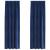 Perdele opace 2 pcs Albastru închis 140 x 260 cm Catifea GartenMobel Dekor