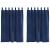 Perdele opace 2 pcs Albastru închis 140 x 140 cm Catifea GartenMobel Dekor