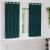 Perdele opace 2 pcs Verde închis 140 x 175 cm Catifea GartenMobel Dekor