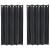 Perdele opace 2 pcs Gri închis 140 x 140 cm Catifea GartenMobel Dekor