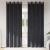 Perdele opace 2 pcs Gri închis 140 x 260 cm Catifea GartenMobel Dekor