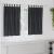 Perdele opace 2 pcs Gri închis 140 x 140 cm Catifea GartenMobel Dekor