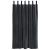 Perdele opace 2 pcs Gri închis 140 x 175 cm Catifea GartenMobel Dekor