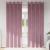 Perdele opace 2 pcs Roz închis 140 x 245 cm Catifea GartenMobel Dekor