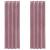 Perdele opace 2 pcs Roz închis 140 x 245 cm Catifea GartenMobel Dekor