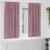 Perdele opace 2 pcs Roz închis 140 x 175 cm Catifea GartenMobel Dekor