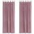 Perdele opace 2 pcs Roz închis 140 x 260 cm Catifea GartenMobel Dekor