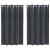 Perdele opace 2 pcs Gri deschis 140 x 140 cm Catifea GartenMobel Dekor