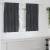 Perdele opace 2 pcs Gri deschis 140 x 140 cm Catifea GartenMobel Dekor
