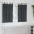 Perdele opace 2 pcs Gri deschis 140 x 140 cm Catifea GartenMobel Dekor