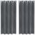 Perdele opace 2 pcs Gri deschis 140 x 175 cm Catifea GartenMobel Dekor
