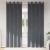 Perdele opace 2 pcs Gri deschis 140 x 245 cm Catifea GartenMobel Dekor