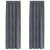Perdele opace 2 pcs Gri deschis 140 x 245 cm Catifea GartenMobel Dekor