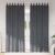 Perdele opace 2 pcs Gri deschis 140 x 245 cm Catifea GartenMobel Dekor