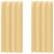 Perdele Opaque cu Inel 2 pcs Bej 225 x 140 cm Poliester GartenMobel Dekor