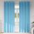 Perdele Opaque cu Inel 2 pcs Albastru deschis 225 x 140 cm GartenMobel Dekor
