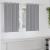 Perdele Opaque cu Inel 2 pcs Gri deschis 140 x 140 cm Poliester GartenMobel Dekor