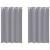 Perdele Opaque cu Inel 2 pcs Gri deschis 175 x 140 cm Poliester GartenMobel Dekor